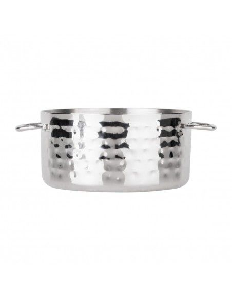 Mini cocotte de présentation martelée Olympia 675 ml