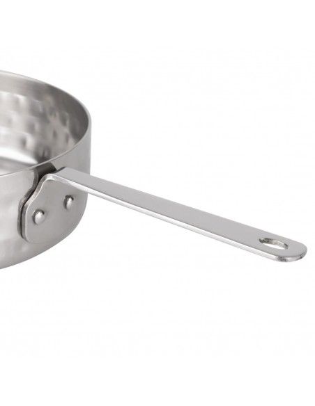 Mini casserole de présentation martelée Olympia 125 mm