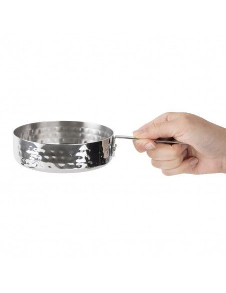 Mini casserole de présentation martelée Olympia 125 mm