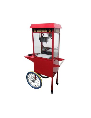 Chariot machine à popcorn mobile