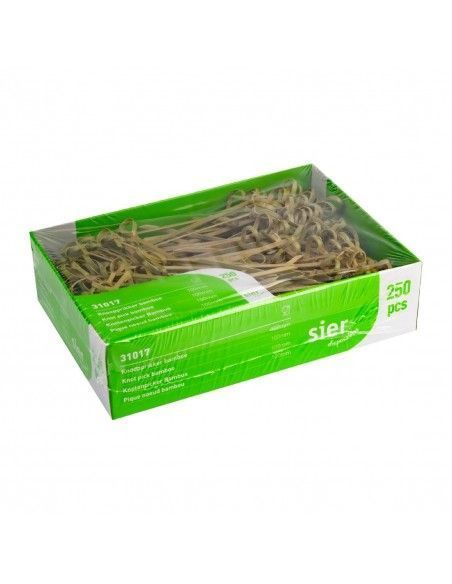 Piques nœuds en bambou Sier Disposables 100mm (lot de 250)