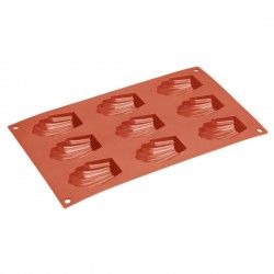 Plaque de 9 moules à madeleine en silicone Vogue 2