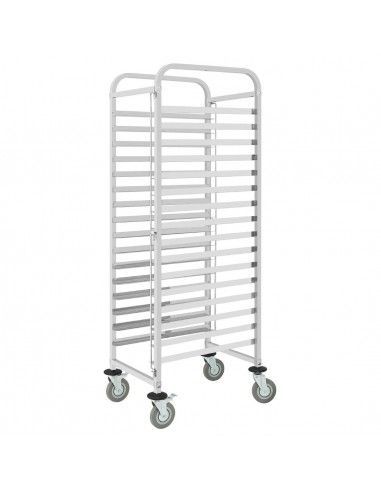 Chariot porte-plateaux de pâtisserie Vogue 16 niveaux