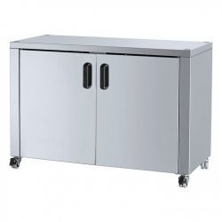Meuble support inox surroues pour rôtissoiremodèle EKO