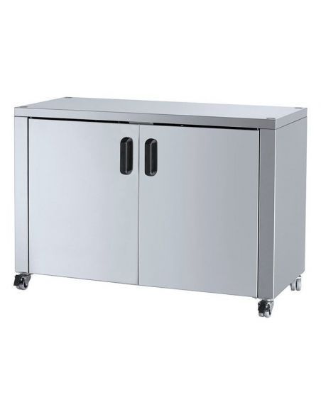 Meuble support inox surroues pour rôtissoiremodèle EKO