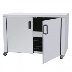 Meuble support inox surroues pour rôtissoiremodèle EKO 2