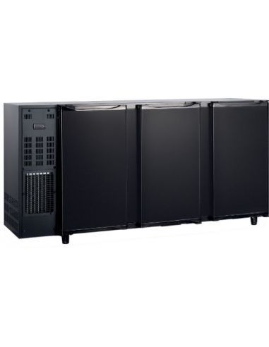 Arrière de bar avec 3 portes, 500 litres, -2°/+8°C