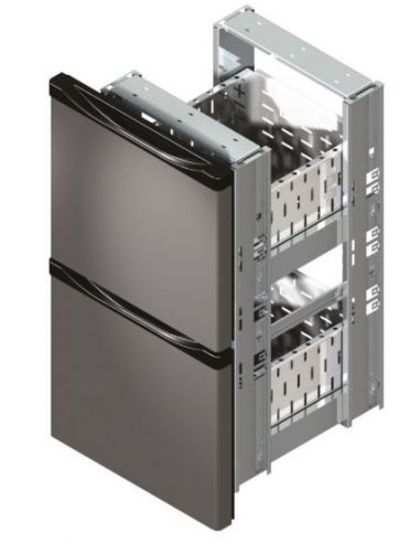Kit tiroirs skinplate noir - 1/2+1/2 pour FGB138SG - FGB145 - FGB199SG - FGB206 - FGB260SG - FGB267