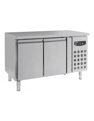 Table congélateur avec 2 portes GN 1/1, -10°/-20°C